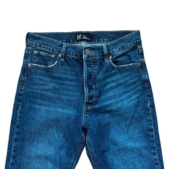 GAP High Rise Cheeky Straight Leg Jeans - Picture 3 of 7